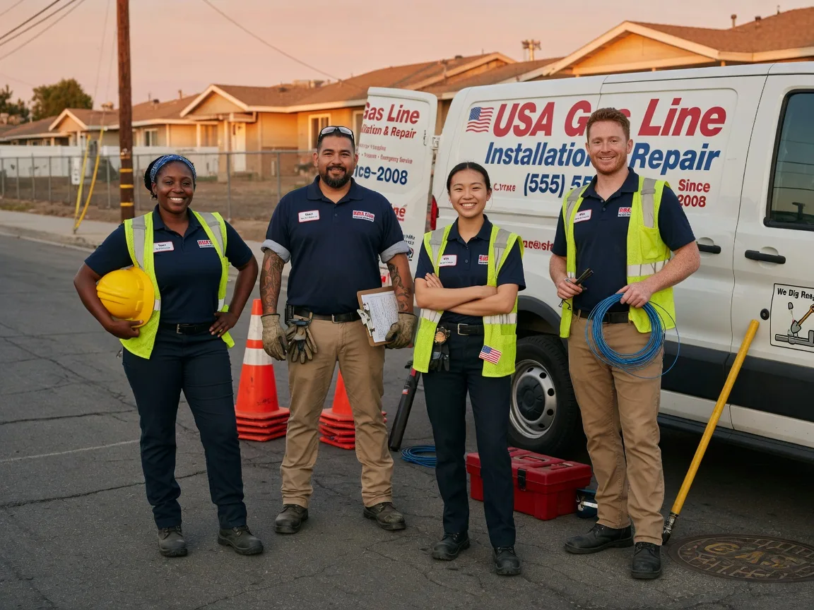 Gas Line Installation company in Alvarado, MN